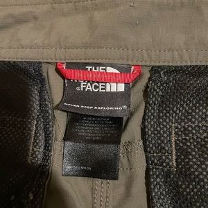 North face zip off water resistant pants